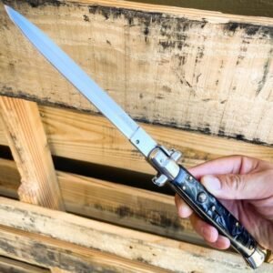 13 Inch Big Boy Stiletto Knife - Black Pearl Finish product image