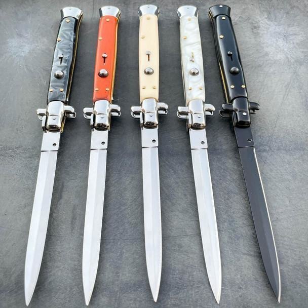 13 Inch Big Boy Stiletto Knife - Collector Finish 77 product image