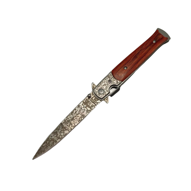 9 Inch Italian Stiletto Knife - Collector Finish 45 product image