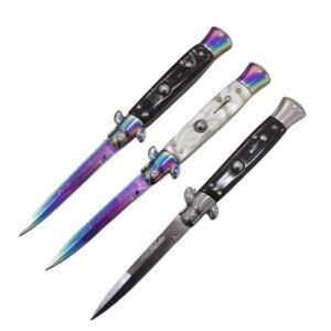 8.75 Inch Italian Stiletto Knife - Collector Finish 67 product image