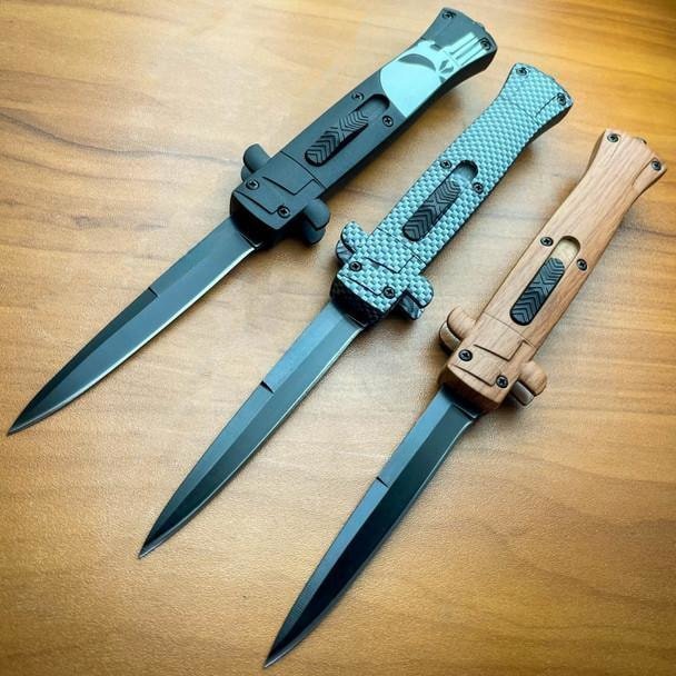 OTF Stiletto Knife - Collector Finish 70 product image