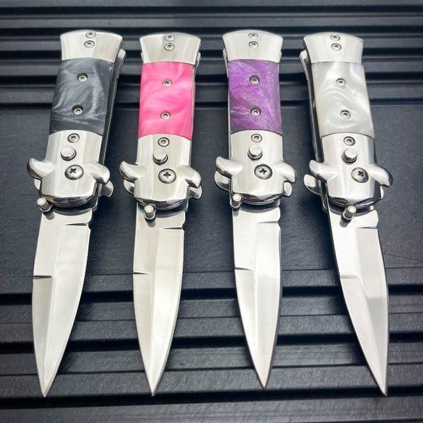 Italian Stiletto Knife - Collector Finish 73 product image