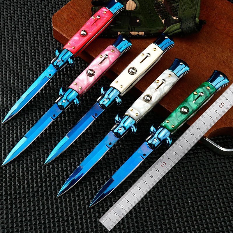 Italian Stiletto Knife - Collector Finish 19 product image