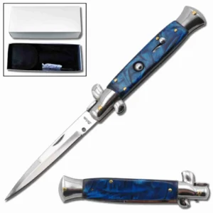 9 Inch Italian Stiletto Knife - Collector Finish 62 product image