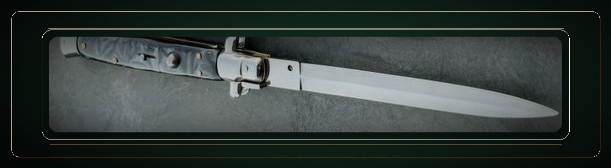 13 Inch Big Boy Black Pearl stiletto knife