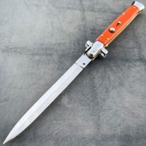 13 Inch Italian Stiletto Switchblade Knife – Automatic