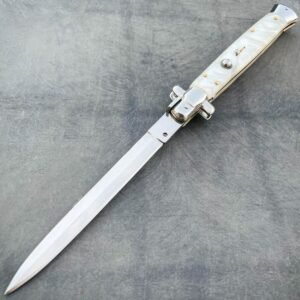 13 Inch Italian Stiletto Switchblade Knife – Automatic