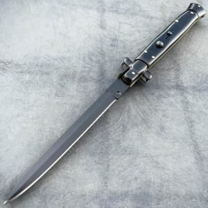 13 Inch Italian Stiletto Switchblade Knife – Automatic