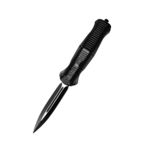 Large Tactical OTF Automatic Knife – Black Handle