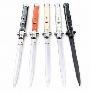 13 Inch Italian Stiletto Switchblade Knife – Automatic