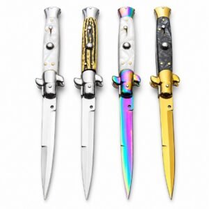 Italian Auto Stiletto Knife Set
