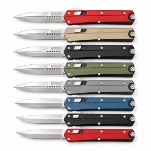Microtech Snake God Multi-Color OTF Knife