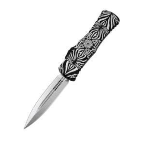 Hera Goddess Floral Pattern OTF Knife
