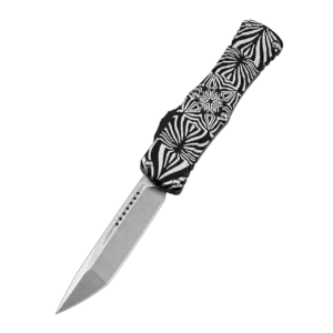 Hera Goddess Floral Pattern OTF Knife