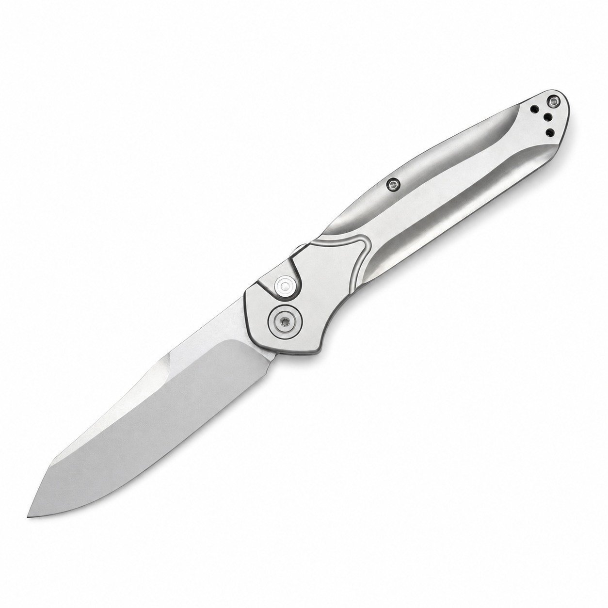 47938-main-white-clean.jpg Butterfly 9400 Titanium Handle Switchblade