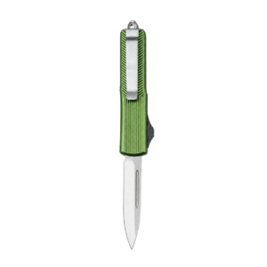 Vertical Pattern Handle OTF Knife