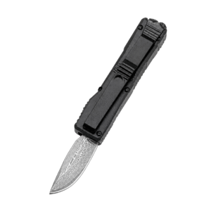 Minilong Damascus OTF Knife