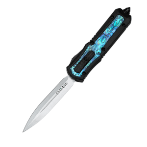 Butterfly And Abalone Jump Wildly OTF Knife
