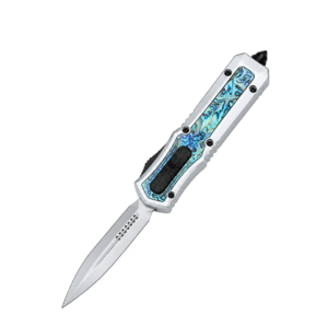 Butterfly And Abalone Jump Wildly OTF Knife