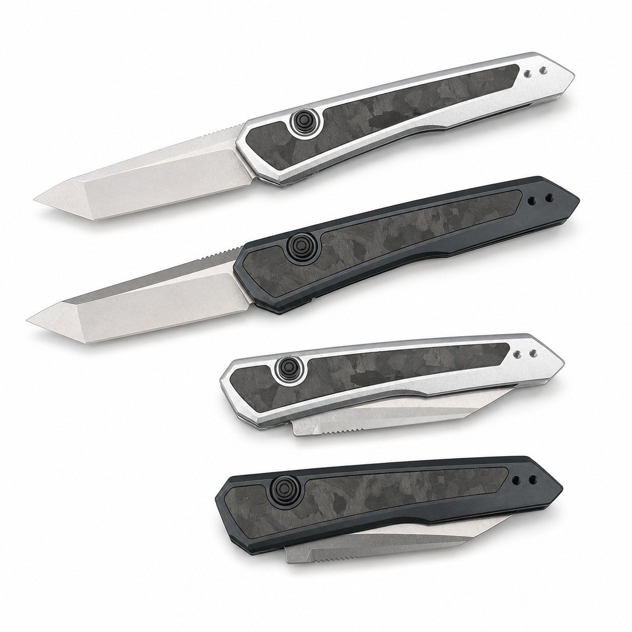 50175-main-white-clean.jpg Kashow 7050 Side-Opening Switchblade