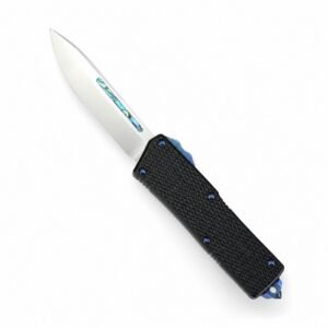 CobraTec Direct Jump Special Edition Black Handle OTF Knife
