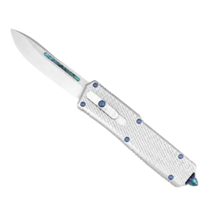 Direct-Jump Special Edition White Handle Droplet OTF Knife