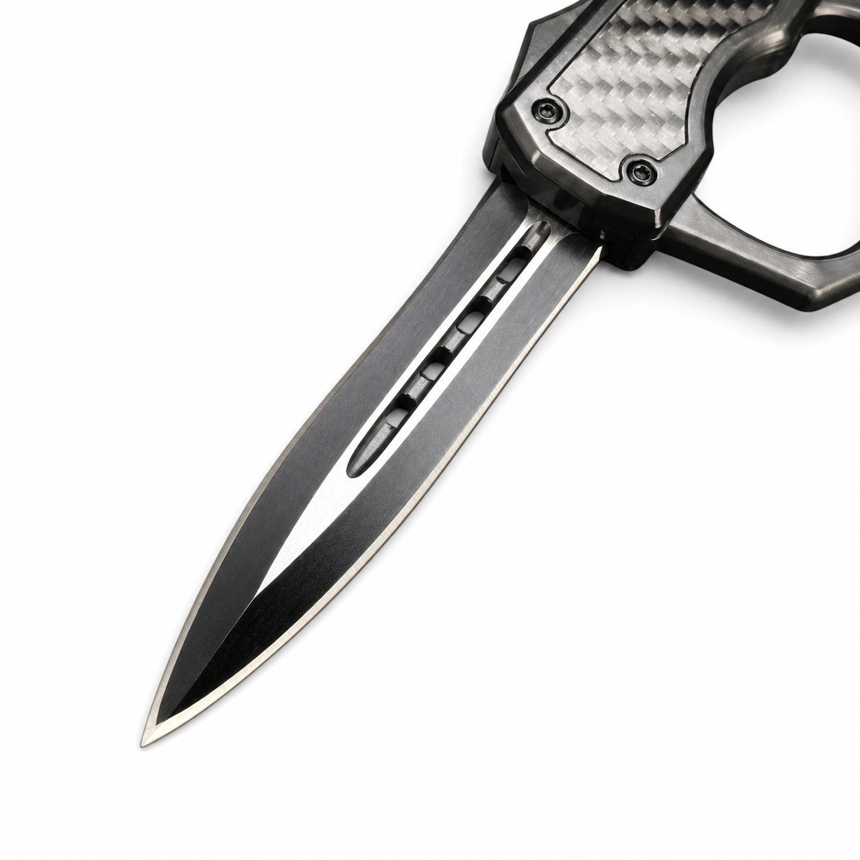 50514-main-white-clean.jpg Micro-tech Fist Glove Carbon Fiber OTF OTF Knife