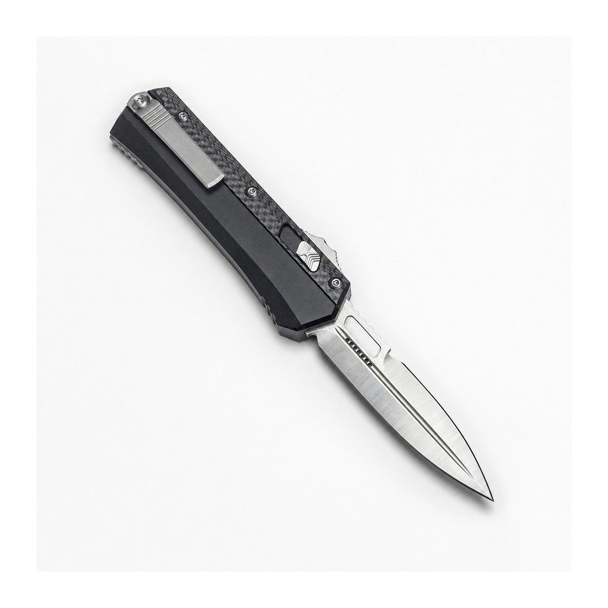 mmedc-696614942409-g10-common Serpent G10 And Carbon Fiber Handles OTF Knife