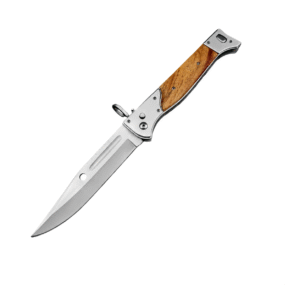 AK47 bayonet spring knife with clip-on back clip (large)