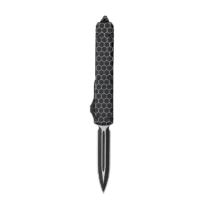 Textured-Handle OTF Knife
