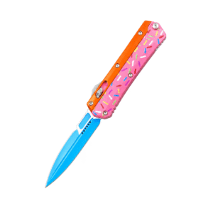 Zinc-handled Snake God Donut Is The Standard Size OTF Knife