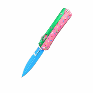 Zinc-handled Snake God Donut Is The Standard Size OTF Knife