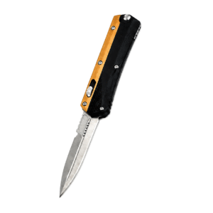 New Network Dot Zinc-handle Snake God OTF Knife