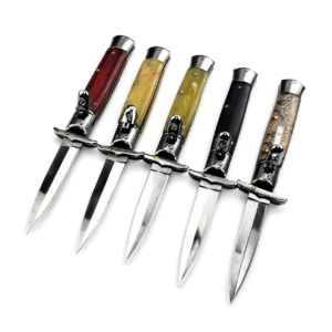 9-inch Flip With Hand Guards For Side-Opening Switchblade
