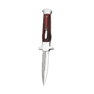 9-inch Straight-jump Skull Handle Single-edge OTF Knife