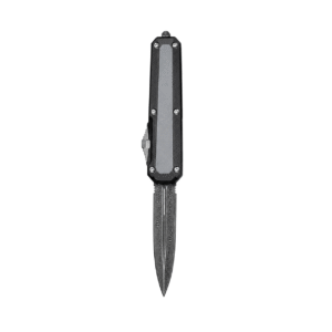 Serpent God Damascus OTF Knife