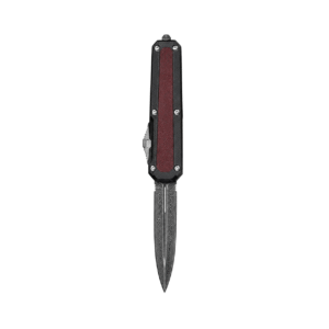 Serpent God Damascus OTF Knife