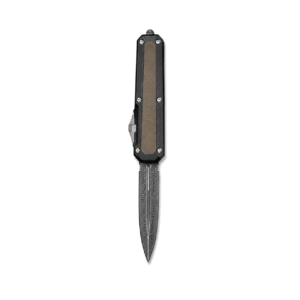 Serpent God Damascus OTF Knife